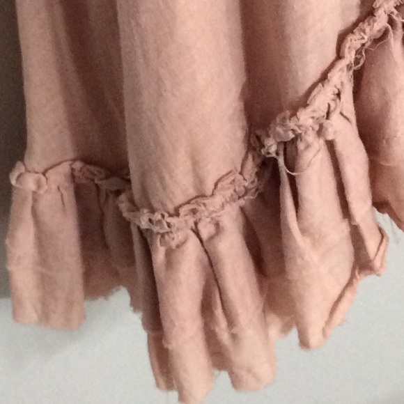 🌸4PC BOHO PINK SKIRT TANK NECKLACE HAIR PIECE SET - Picture 3 of 7